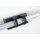 Lampe LED pour miroir Métal Verre Noir IP44 L:46,5 cm