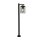 Luminaire de chemin résistant aux intempéries Aluminium IP44 E27 Noir