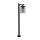 Luminaire de chemin résistant aux intempéries Aluminium IP44 E27 Noir