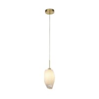 Dekorative Hängelampe Glas Metall G9 L:11 cm blendarm