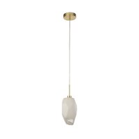 Dekorative Hängelampe Glas Metall G9 L:11 cm blendarm