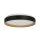 Lampe de plafonnier ronde LED métal avec télécommande à intensité variable