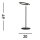 Dimmbare LED Tischlampe Metall Schwarz 579 lm flexibel