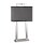 Lampe de table KANDILA Gris H:66cm Lampe de sol design