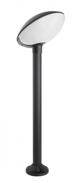 Außen Stehlampe TREEBEEK Schwarz Weiß 124cm