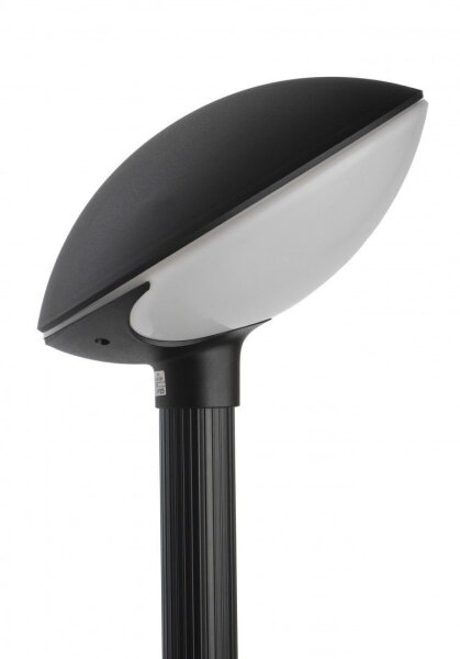 Außen Stehlampe TREEBEEK Schwarz Weiß 124cm