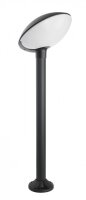Außen Stehlampe TREEBEEK Schwarz Weiß 124cm