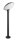 Außen Stehlampe TREEBEEK Schwarz Weiß 124cm