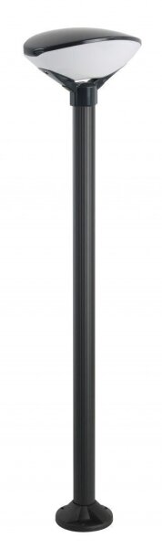 Moderne Wegeleuchte außen IP54 169cm E27 Schwarz