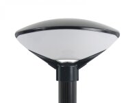 Lampe dextérieur noir blanc 119cm IP54 PASSART