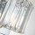 Badleuchte LED G9 Kristall IP44 in Chrom B: 12 cm klein
