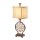 Lampe de table SAMEA Cr&egrave;me H:70cm Lampe de salon
