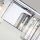 Badezimmerleuchte Kristall 34,3 cm breit IP44 mit 2x LED G9