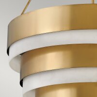 Suspension laiton antique Ø 69,2 cm H : max. 195,7...