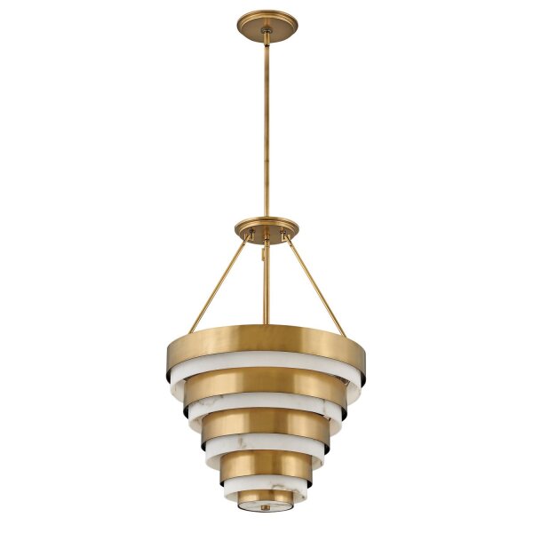 Hängelampe elegant Ø 45,5 cm rund H: max. 150,2 cm