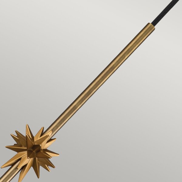 Lampe à suspendre métal E27 13,3 cm de large H : max. 151,1 cm