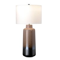Lampe de table MYNDIR Marron Crème...