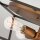 Deckenlampe Metall B: 45,7 cm in Messing Bronze E27