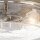 Deckenlampe innen rund D: 30,5 cm Metall Glas 1x E27