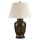 Lampe de table ELYA Noir Or H:74cm Lampe vintage