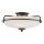 Deckenlampe rund D: 42,2 cm 3x E277 in Bronze antik Weiß