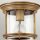 Lampe de salle de bain plafond en bronze Ø 19,6 cm rond IP44 E27