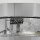 Deckenleuchte rund D: 40 cm Chrom aus Metall Glas 3x E27