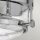 Deckenleuchte rund D: 40 cm Chrom aus Metall Glas 3x E27