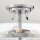 Plafonnier métal verre E27 rond Ø 45,6 cm 3x E27