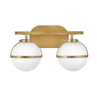 Applique salle de bain Abat-jour sph&eacute;rique IP44...