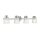 Lampe de salle de bain LED G9 IP44 3000 K L : 81,8 cm Chrome VARDA
