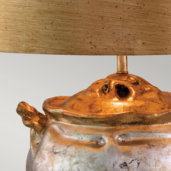 Lampe de table E27 argent antique or 61 cm de haut Classique