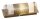 Applique murale verre métal L : 24 cm petit en bronze