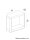 Dekorative LED Wandleuchte Glas Aluminium IP65 386 lm