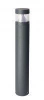 Borne déclairage LED en aluminium gris...