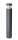 Borne déclairage LED en aluminium gris foncé IP65 98 cm