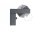 Applique murale LED dextérieur avec capteur de mouvement Aluminium Verre