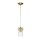 Pendelleuchte Metall Glas B: 12 cm H: max. 287 cm ARCO