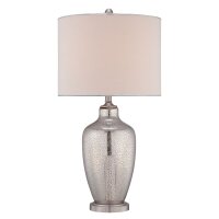 Lampe de table SASAR Crème Argent H:75cm...