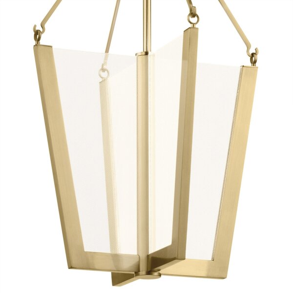 LED Hängeleuchte Aluminium Dimmer 2088 lm B: 35,3 cm