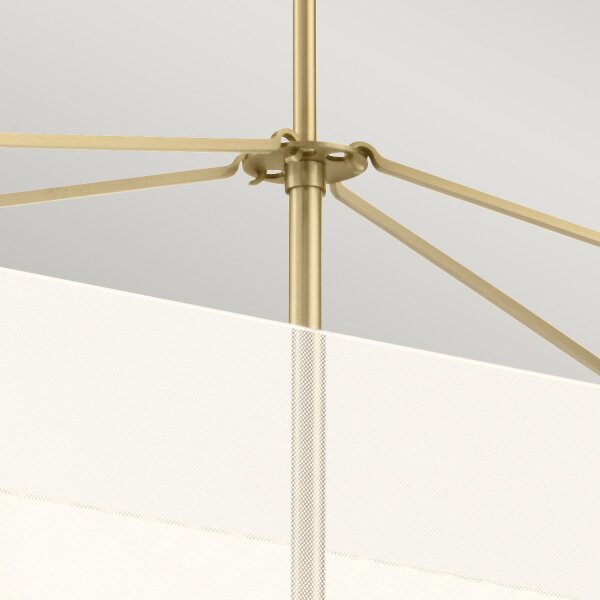 Hängelampe LED in Creme Gold B: 96,7 cm Modern Design