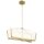 Hängelampe LED in Creme Gold B: 96,7 cm Modern Design