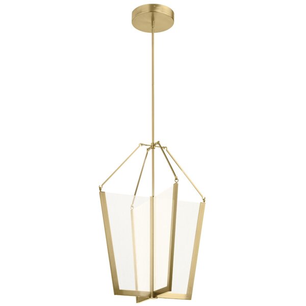 LED Hängeleuchte Metall 52,8 cm breit 3000 K Modern