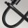 Wandlampe Schwarz Metall H: 27 cm E14 2-flammig Modern
