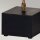 Tischlampe Schwarz Gold Antik Modern Pergament Schirm