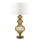 Lampe de table DORUTI en or blanc &Oslash;41cm H84cm Lampe