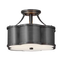 Deckenlampe Metall E27 in Schwarz-Messing XENIA