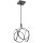 Hängelampe LED Metall B: 35,6 cm 3000 K Schwarz