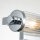 Badlampe Wand Glas Metall E14 IP44 B: 40,7 cm Chrom poliert