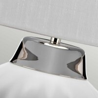Lampe de table céramique tissu E27 56,2 cm de haut...